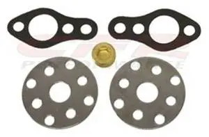 Chevy Small Block High Volume Long Water Pump 1969 to 1984 Polished thumbnail 3