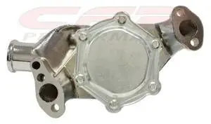Chevy Small Block Water Pump 1955 to 1978 Chrome Finish thumbnail 2