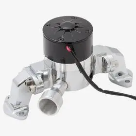 Big Block Chevy High Flow Electric Water Pump - Chrome