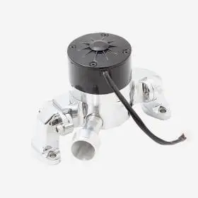 Small Block Chevy High Flow Electric Water Pump - Chrome