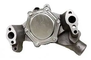 Chevy Small Block HIgh Volume Long Water Pump 1969 to 1984 Natural Finish thumbnail 2