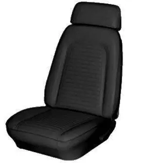 1969 Camaro Coupe or Convertible Standard Front Bucket Seat Upholstery thumbnail 3
