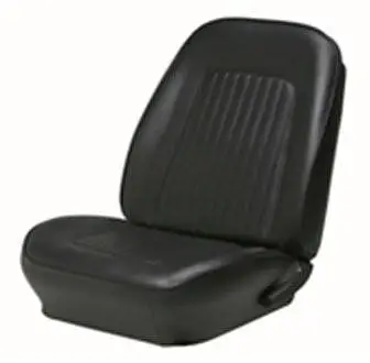 1967 - 1968 Camaro Front Bucket and Rear Bench Seat Upholstery - Non-Folding Rear