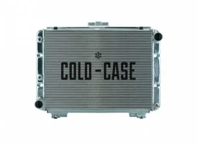 64 Galaxie Side Tank Aluminum Performance Radiator Automatic Transmission Cold Case Radiators