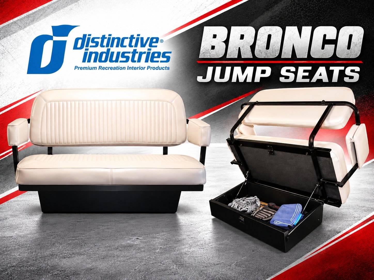 Distinctive Bronco Rear Assembled Jump Seat
