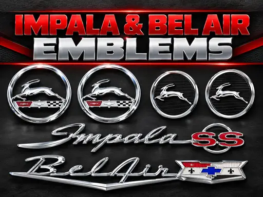 Impala & Bel Air Emblems
