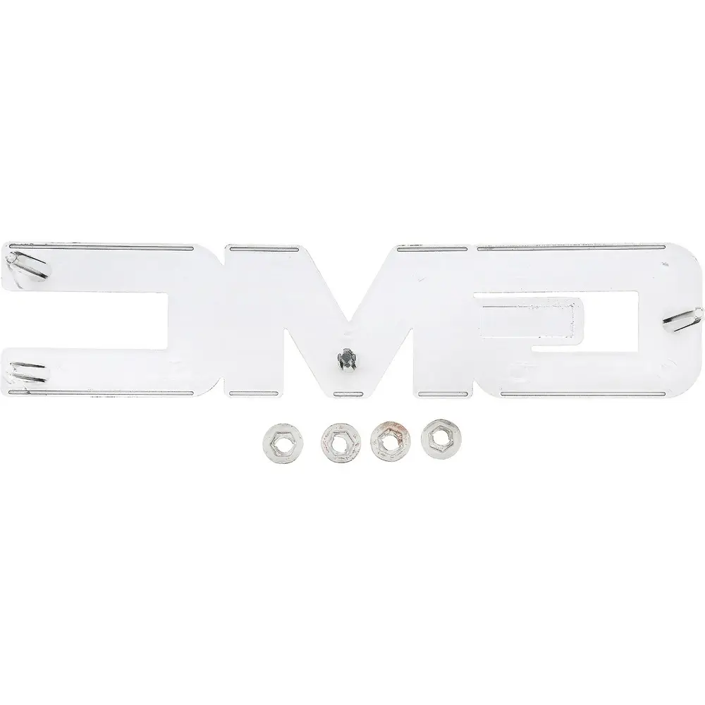 1988-2002 GMC Pickup, Jimmy, Suburban, Van; "GMC" Front Grill Emblem GM Licensed thumbnail 2