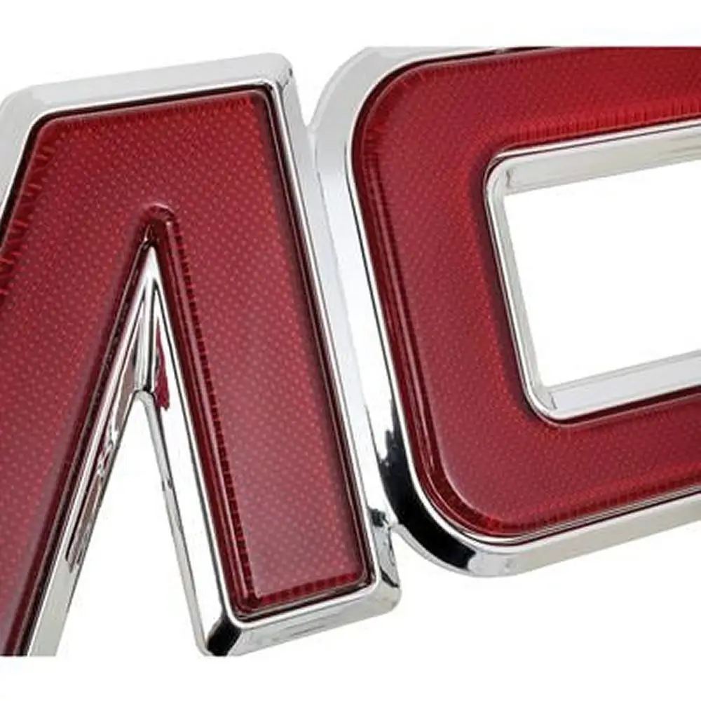 1988-2002 GMC Pickup, Jimmy, Suburban, Van; "GMC" Front Grill Emblem GM Licensed thumbnail 3