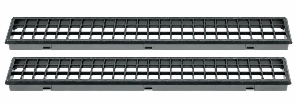 1981-1991 Chevy GMC Truck Blazer Jimmy Suburban Dash Defrost Vent Grille Pair Black