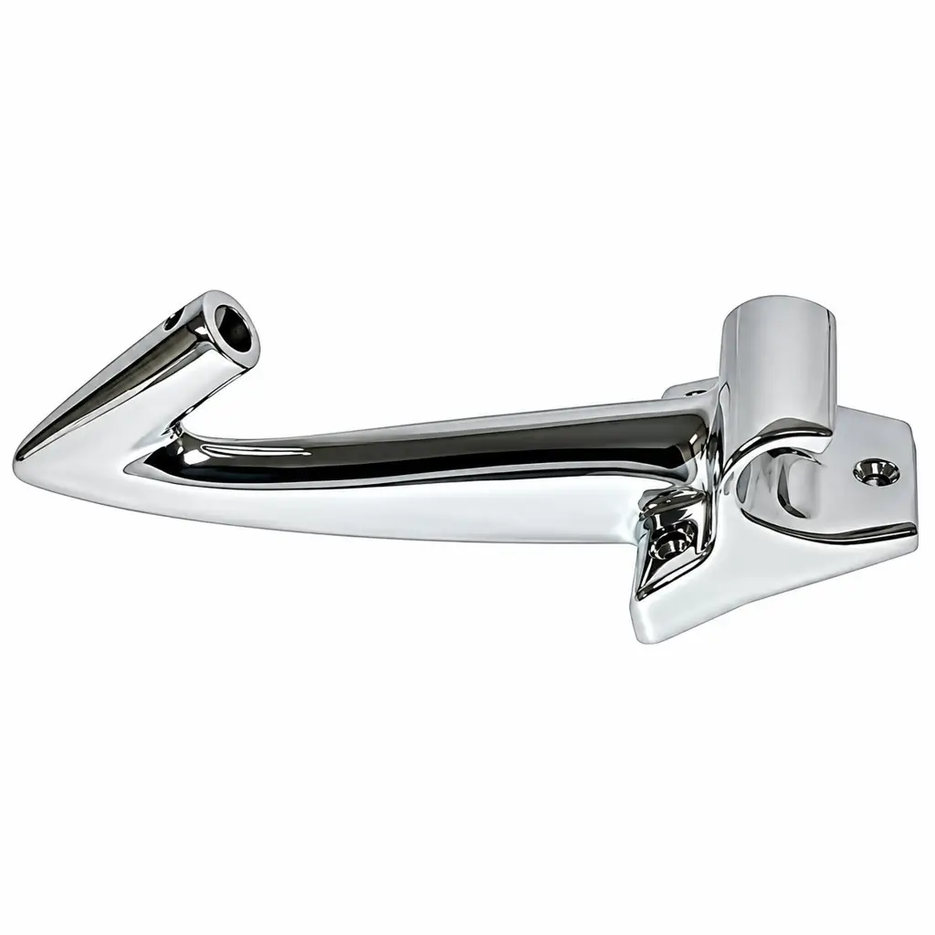 1964-1966 Ford Mustang Interior Rear View Mirror Mounting Bracket – Chrome image 4