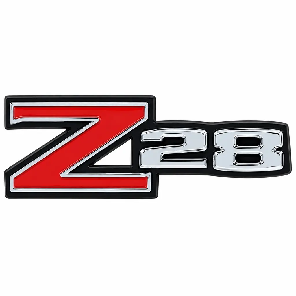 1970-1973 Chevy Camaro Z28 Front Grille Emblem with Mounting Hardware - OER 338239 image 5