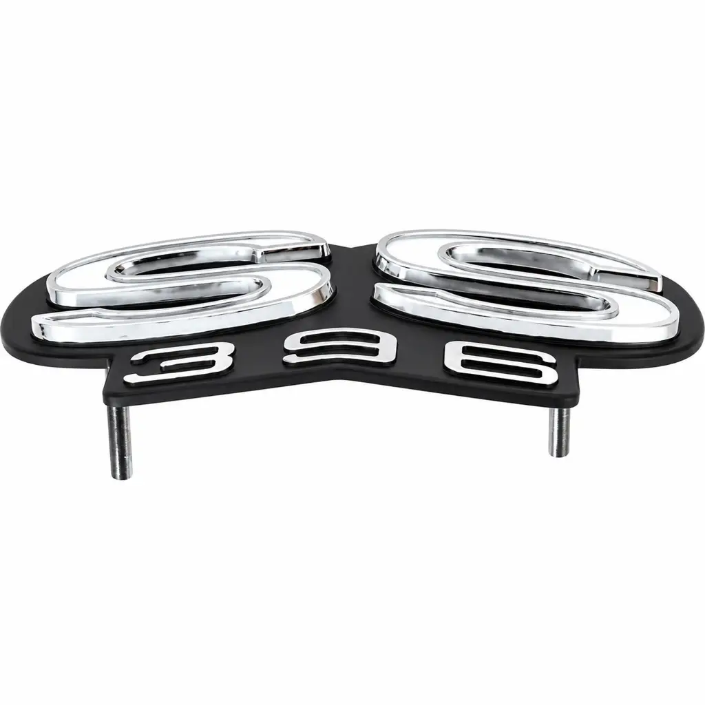 1967-1968 Chevy Camaro SS 396 RS Rally Sport Front Grille Emblem - OER image 2