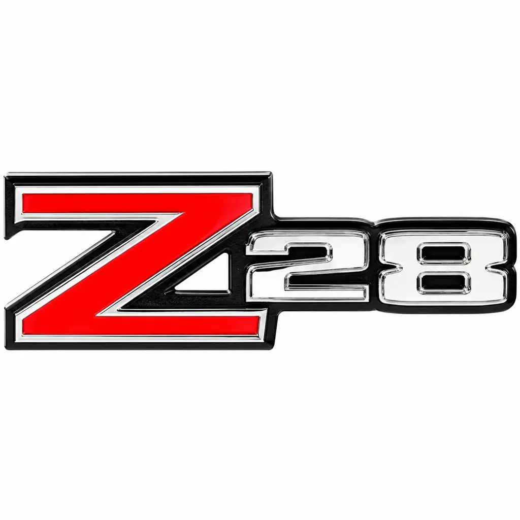 1970-1973 Chevy Camaro Z28 Front Grille Emblem with Mounting Hardware - OER 338239 image 6