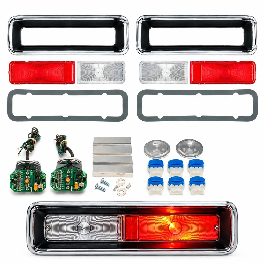 1967 Chevrolet Camaro Standard LED Tail Light Conversion Kit – Complete LH & RH Pair – Dakota Digital