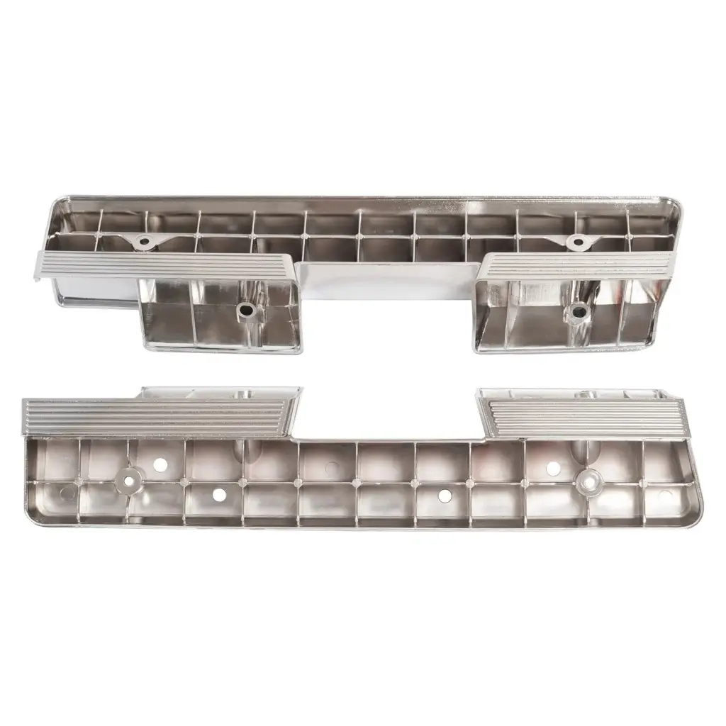 1962–1964 Chevy Impala & Impala SS Front Door Arm Rest Bases – Chrome – Pair LH RH image 10