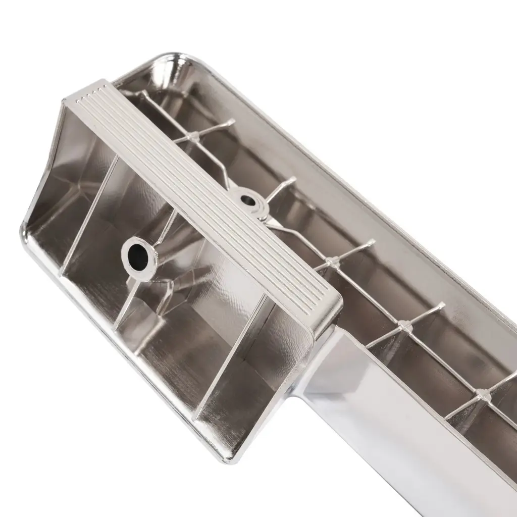 1962–1964 Chevy Impala & Impala SS Front Door Arm Rest Bases – Chrome – Pair LH RH image 8