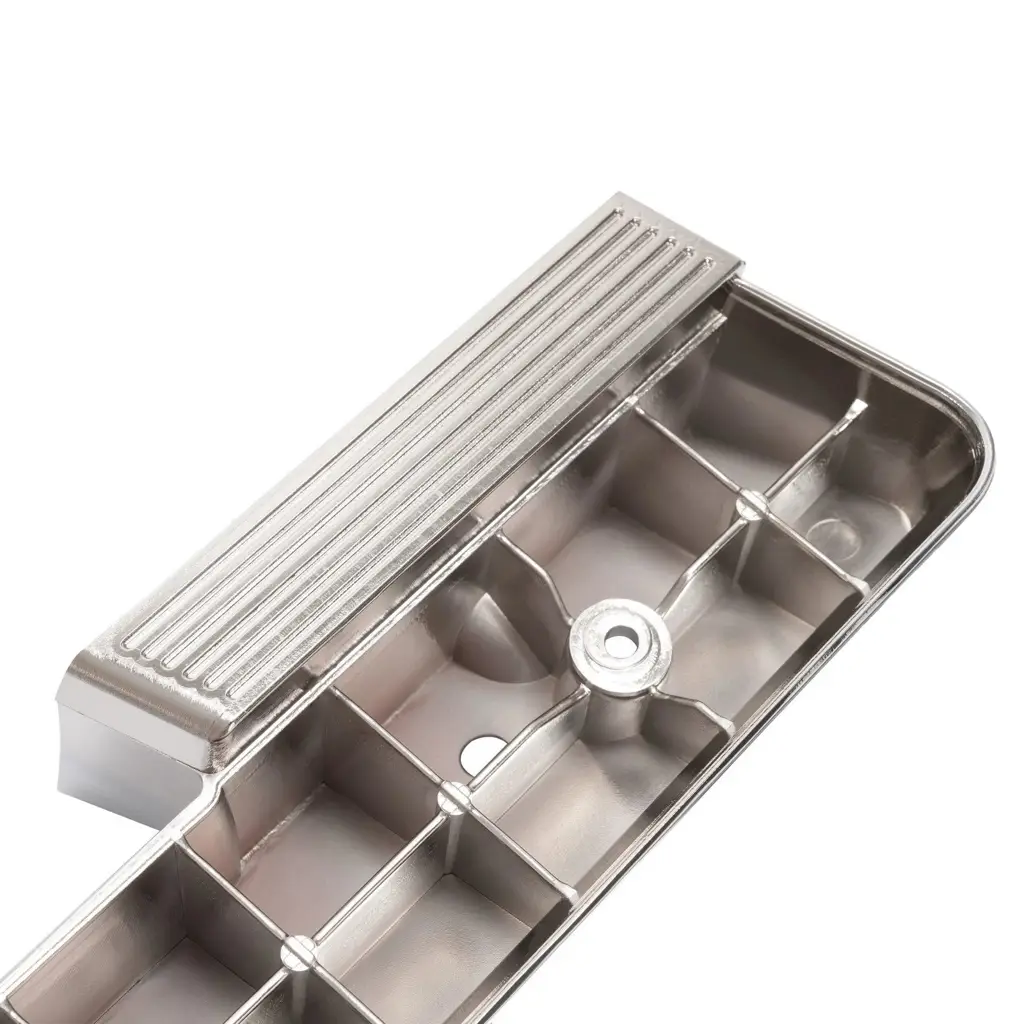 1962–1964 Chevy Impala & Impala SS Front Door Arm Rest Bases – Chrome – Pair LH RH image 7