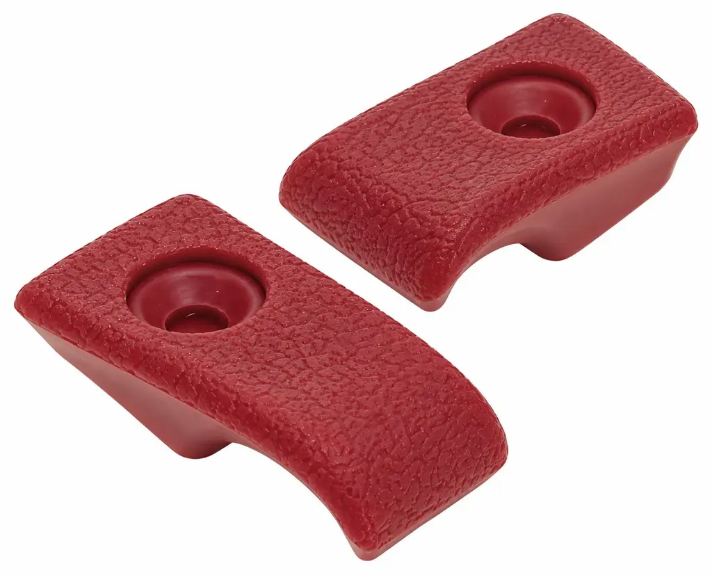 1973-1981 Buick Chevrolet Pontiac Oldsmobile Interior Coat Hanger Hooks – Red – Pair image 3