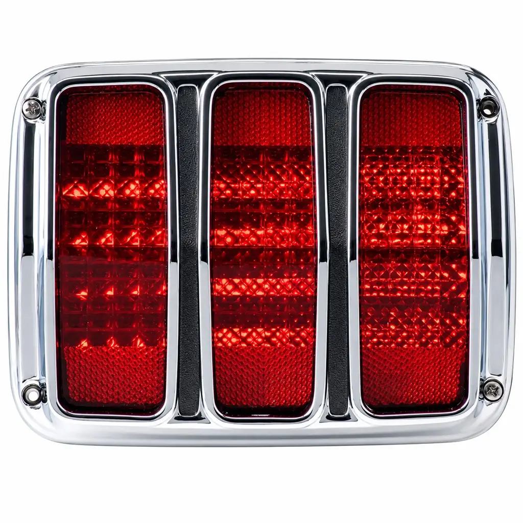 1965-1966 Ford Mustang LED Tail Light Conversion Kit 4-Piece Set LH RH - Dakota Digital & ACP image 2