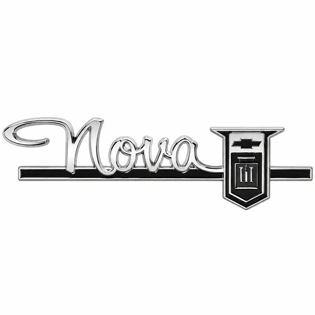 1963-1964 Chevy II Nova Fender & Quarter Panel Emblems - Pair image 2