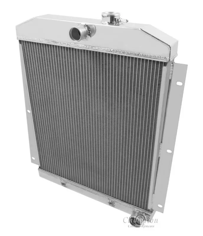 Champion Four Row Aluminum Radiator for 1947 - 1954 Chevy C/K Pick up, Suburban MC5100 thumbnail 3