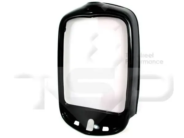 1932 Ford Steel Grill Shell - Black - Smooth Top thumbnail 3