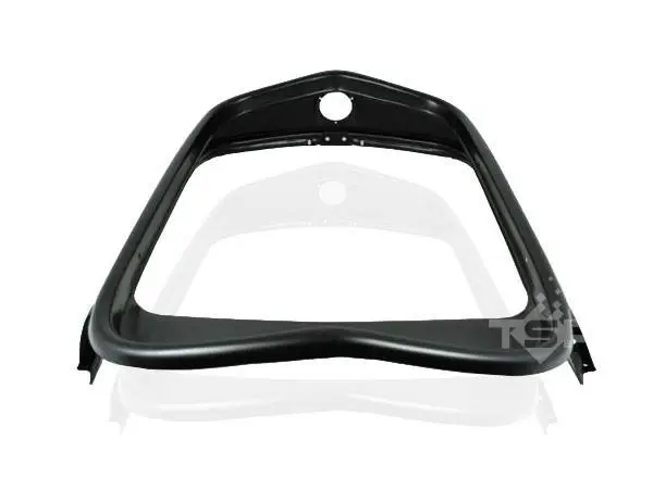 1932 Ford Steel Grill Shell - Black - Smooth Top thumbnail 2