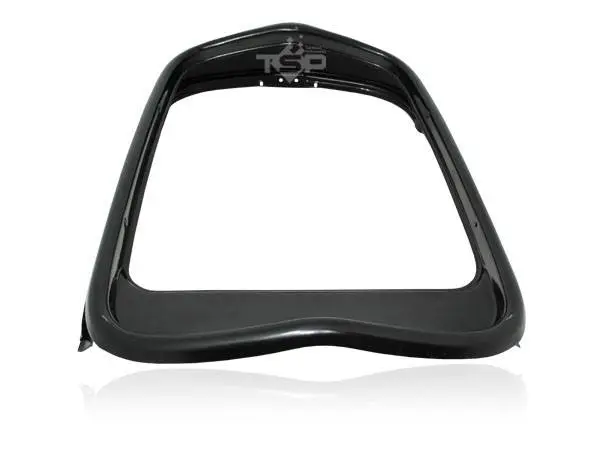 1932 Ford Steel Grill Shell - Black - Smooth Top (no Hole) thumbnail 4