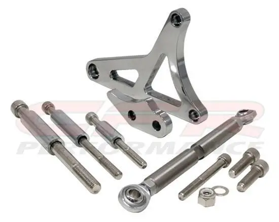 Alternator Bracket Set for 1979 to 1993 Ford Mustang 5.0 Polished Billet Aluminum