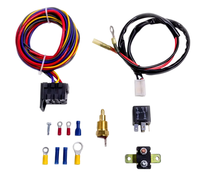 14" CFR S Blade Fan and Relay Kit Package thumbnail 2