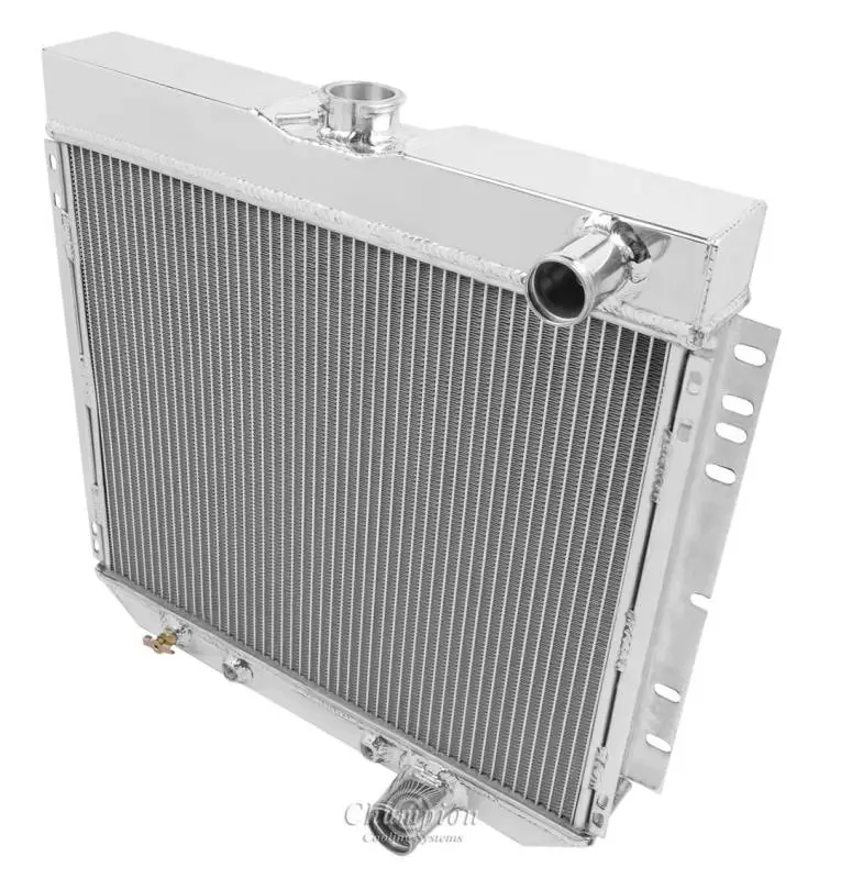 Champion Two Row Aluminum Radiator for 1963 to 1970 Ford Mustang, Cougar, Fairlane EC340 thumbnail 5