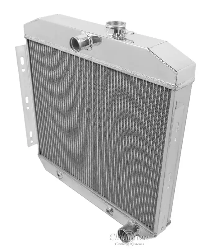Champion Cooling Three Row All Aluminum Radiator 1955 -1957 Chevy Inline 6 CC5056 thumbnail 2