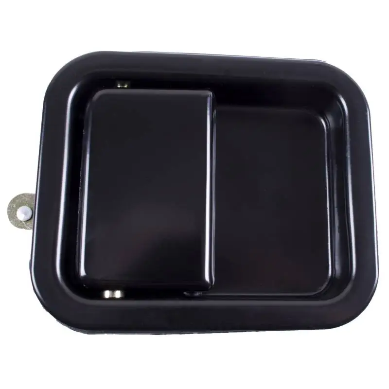 RH Paddle Door Handle, Black; 81-06 Jeep CJ/Wrangler YJ/TJ