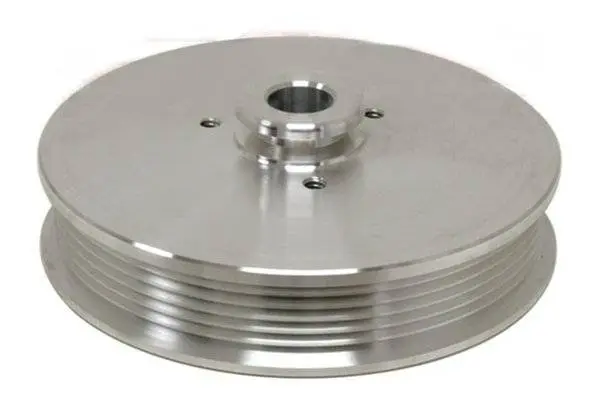 Power Steering Pulley for 5.0 Mustang 1979 to 1993 Polished Billet Aluminum
