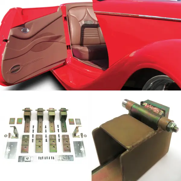 2 Door Individual Suicide Hidden Hinge System SuperKit thumbnail 2
