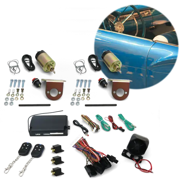 8 Function 50 - 108  lb. Remote Shaved Door Popper Kit