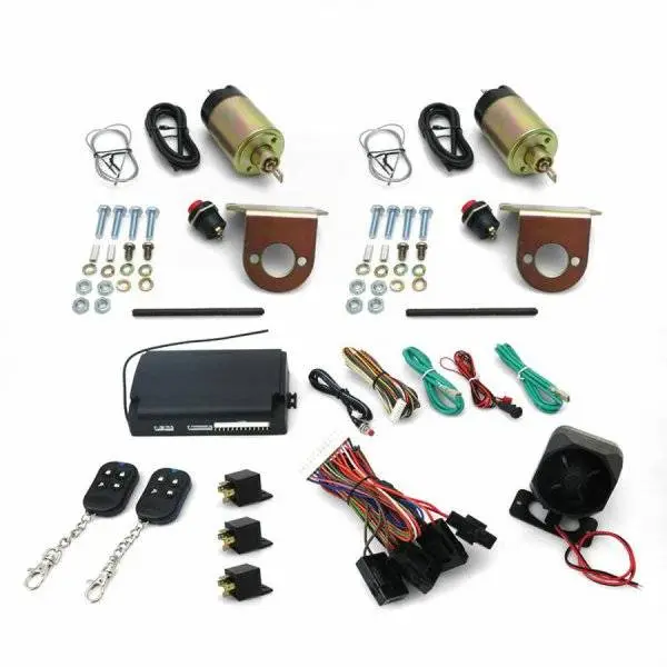 8 Function 50 - 108  lb. Remote Shaved Door Popper Kit - Four Doors thumbnail 3