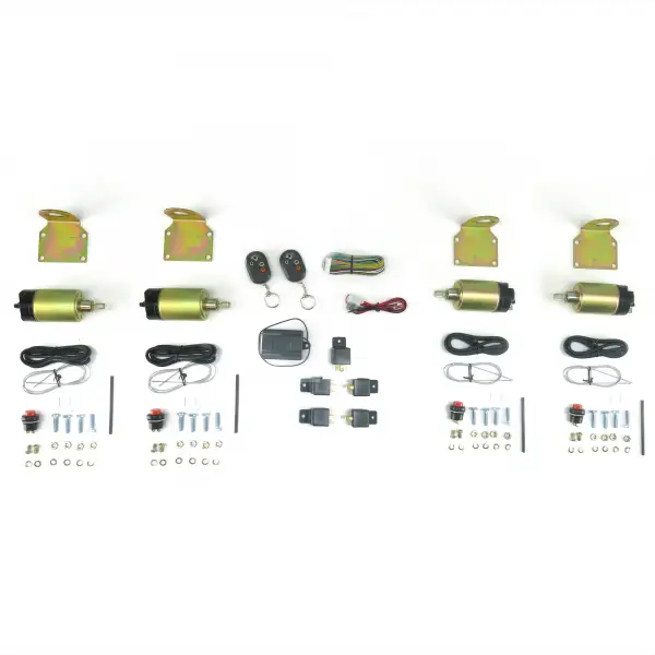 8 Function 50 - 108  lb. Remote Shaved Door Popper Kit - Four Doors thumbnail 2
