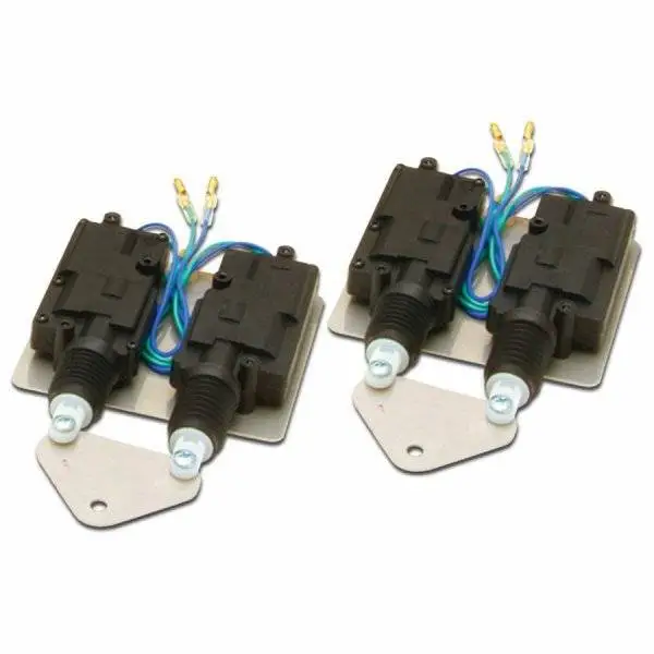 Universal Bolt On Shave Door Kit (1 PAIR) with Alarm and Remotes thumbnail 2