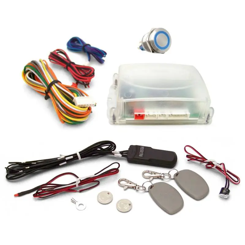 One Touch Engine Start Kit with RFID - Your Choice of Button Color thumbnail 2