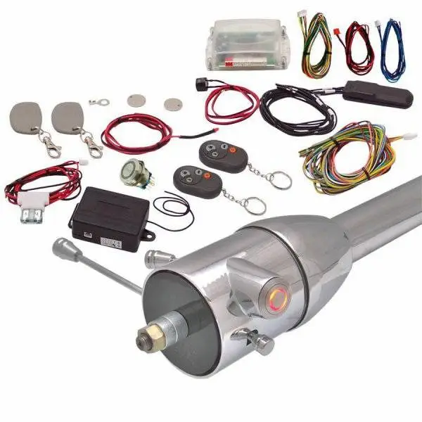 One Touch Engine Start Kit with RFID and Remote - Your Choice of Button Color