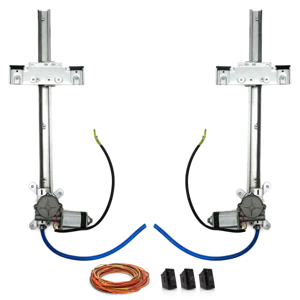 Flat Power Window Kit with 3 Switches thumbnail 2
