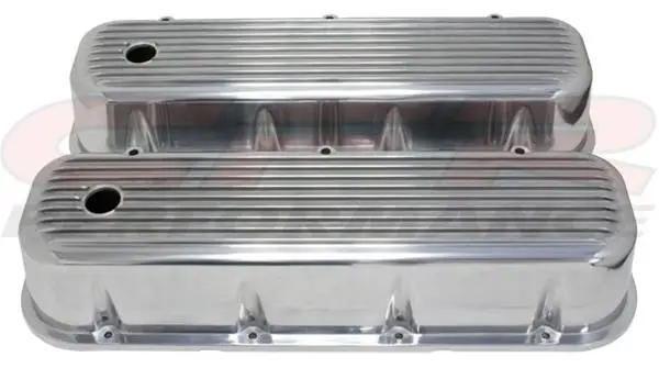 1965-95 Chevy Big Block 396-427-454-502 Tall Aluminum Finned Billet Valve Covers