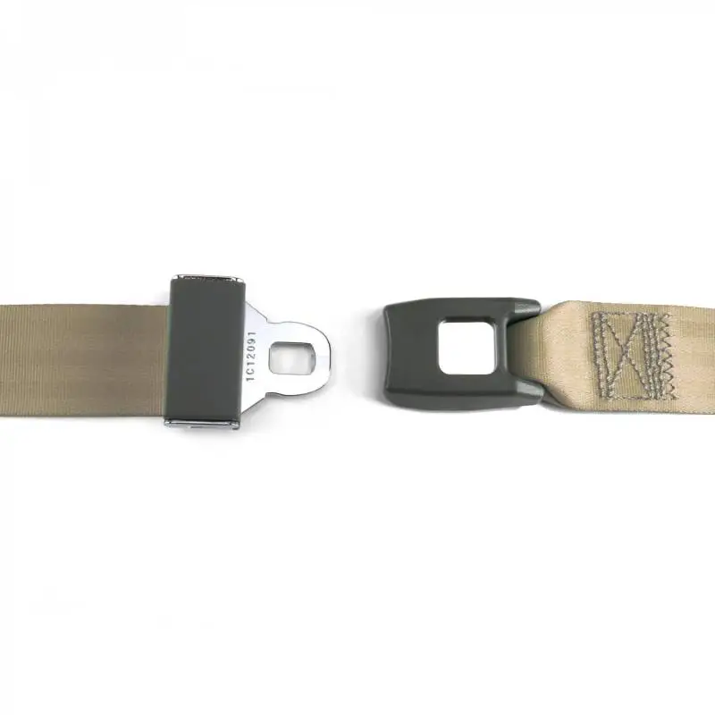 2 Point Goldenrod Lap Seat Belt, Standard Buckle, Pair thumbnail 2