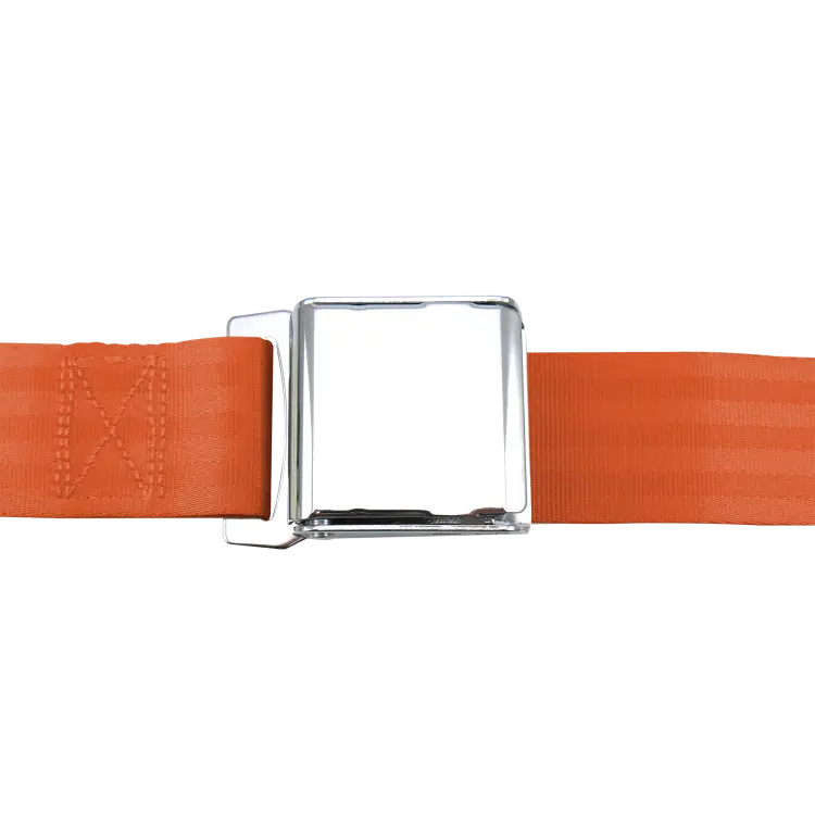 3 Point Retractable Lap Seat Belt, Airplane Buckle, Pair, Your Choice of Color thumbnail 13