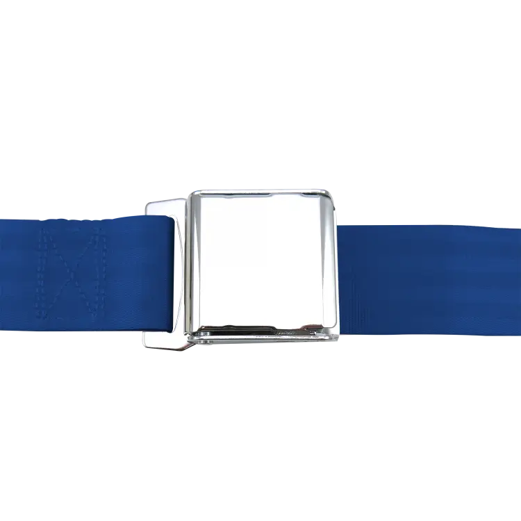 3 Point Retractable Lap Seat Belt, Airplane Buckle, Pair, Your Choice of Color thumbnail 7