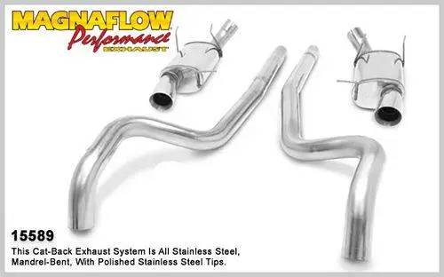 MagnaFlow Performance Exhaust Catback System for 2011 Mustang