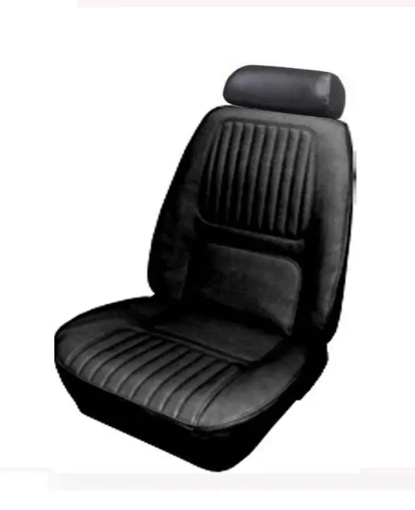 1970 Camaro Deluxe Front Lowback Bucket Seat and Rear Bench Seat Upholstery