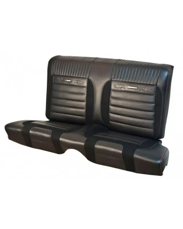 Deluxe Pony Sport R Upholstery for 1964 1/2 - 1966 Mustang Convertible w/Bucket Seats Front/Rear thumbnail 3