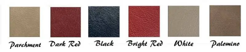 Deluxe Pony Vinyl Door Panel (Pair) 1965 - 1966 Mustang Coupe, Convertible, Fastback thumbnail 5
